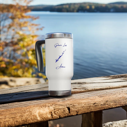 lifestyle image of Guntersville Lake Alabama Travel Mug