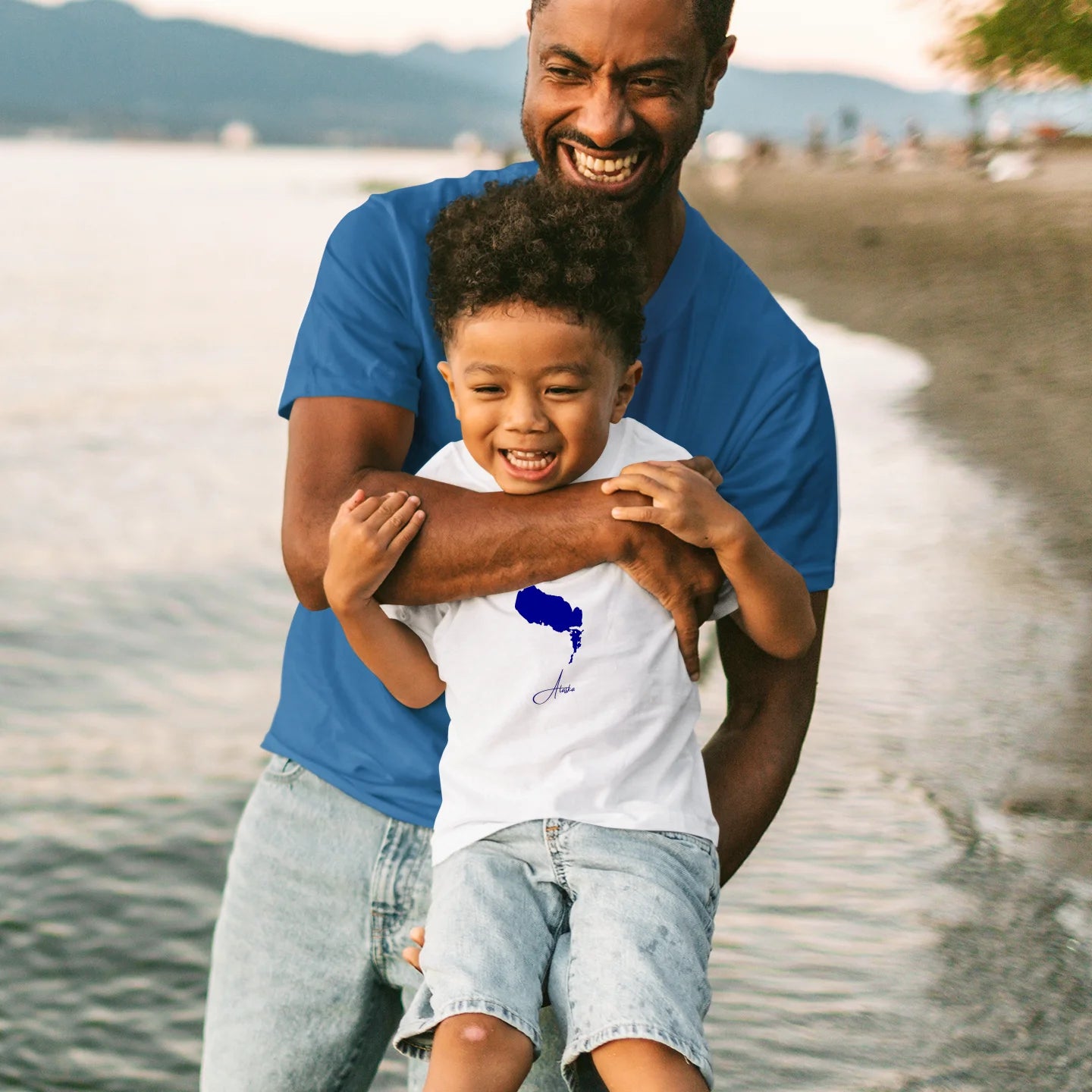 lifestyle image of Becharof Lake Alaska Toddler T-shirt