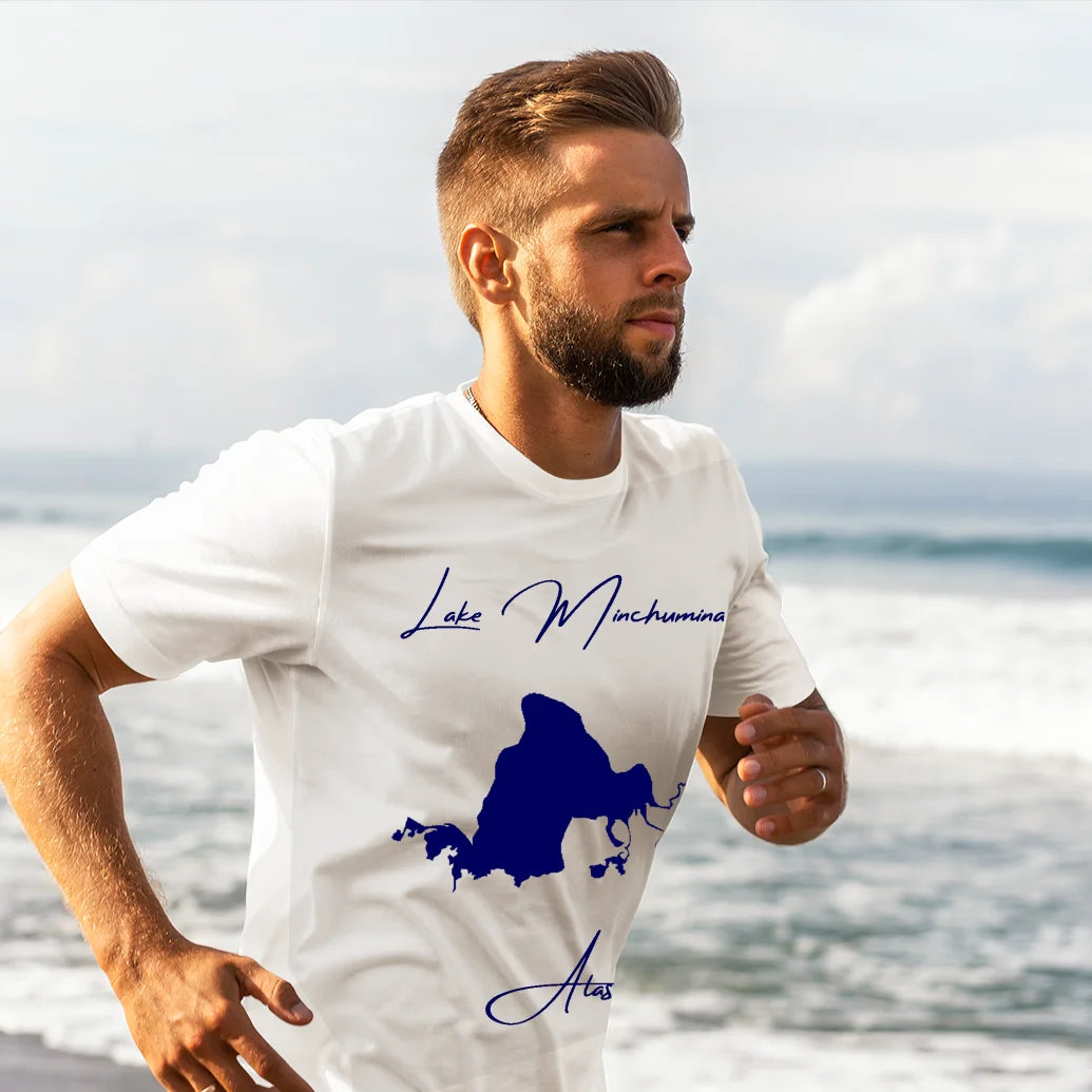 lifestyle image of Lake Minchumina Alaska T-shirt