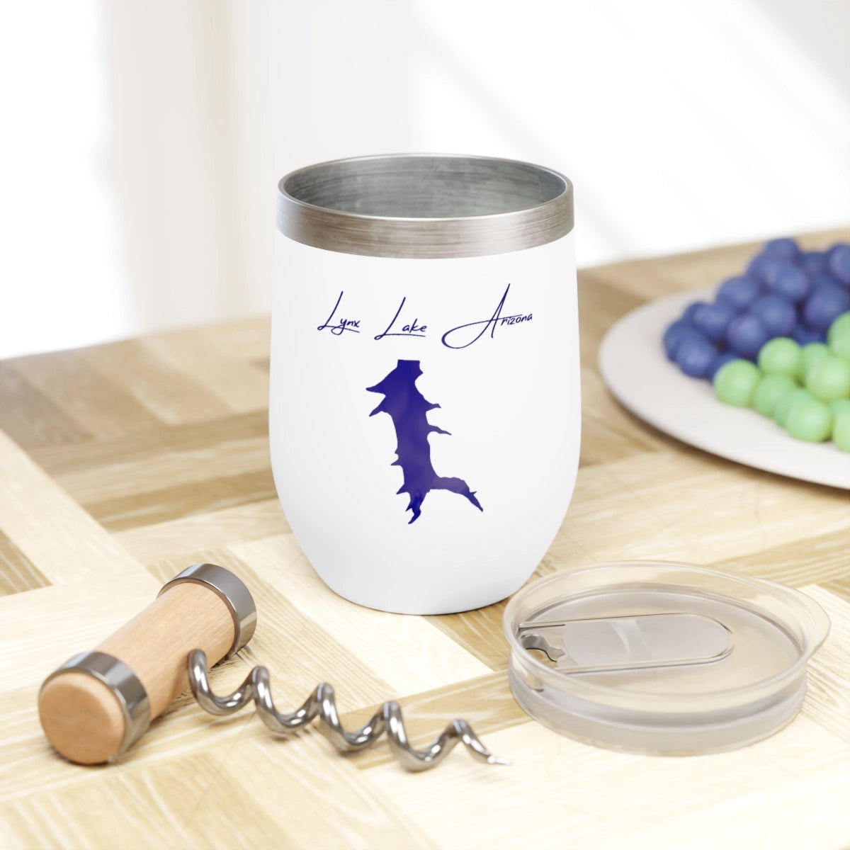 Arizona  Lynx Lake  Wine Tumbler lifestyle view