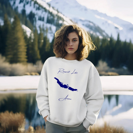 lifestyle image of Roosevelt Lake Arizona Sweatshirt