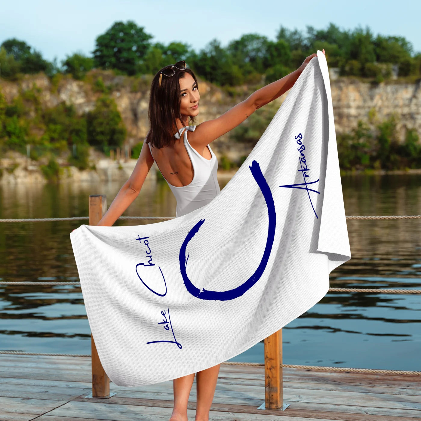 Arkansas  Lake Chicot  ToteBag lifestyle view