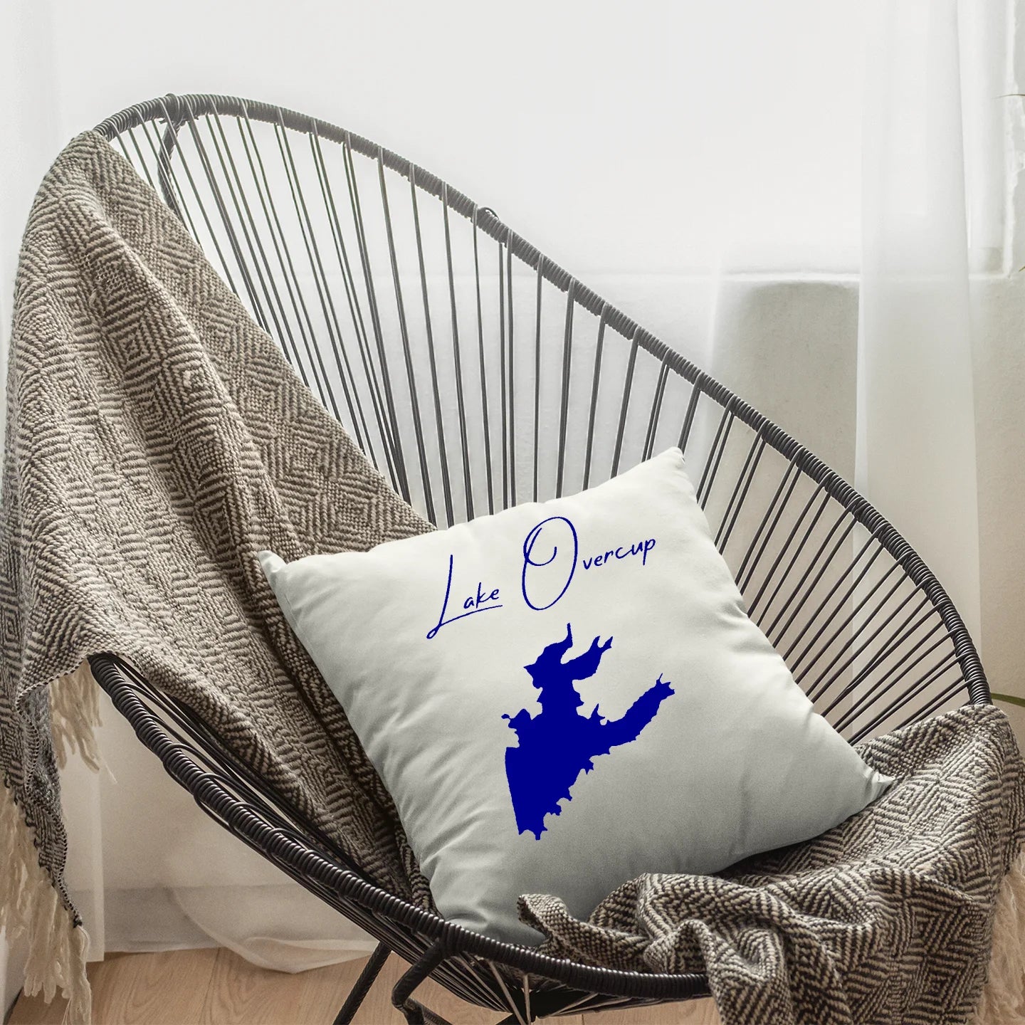 lifestyle image of Lake Overcup Arkansas Pillow