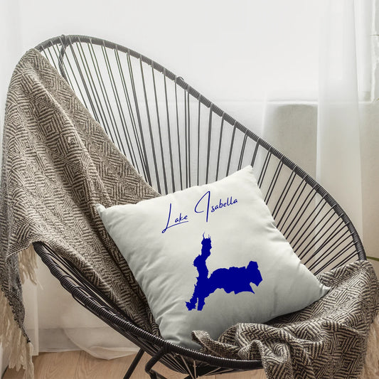 lifestyle image of Lake Isabella California Pillow