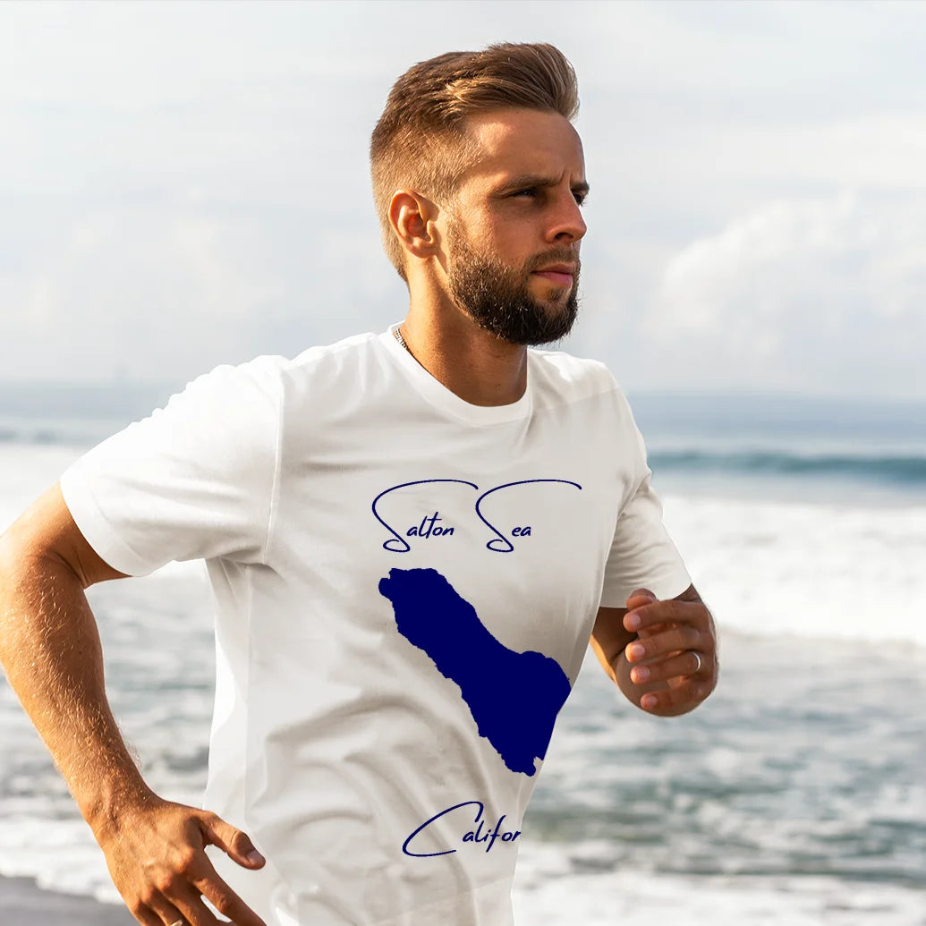 California Salton Sea  T-shirt lifestyle view