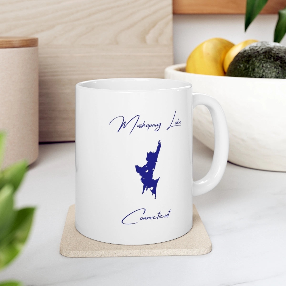 Connecticut Mashapaug Lake  CanKoozie lifestyle view