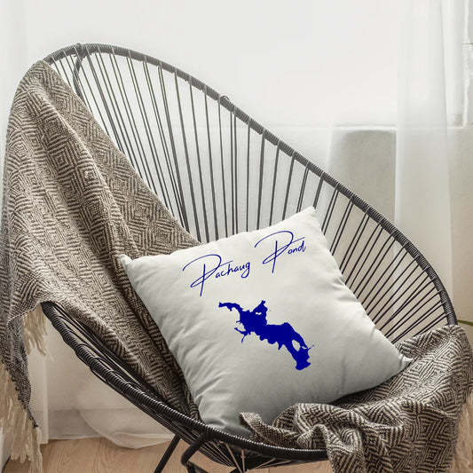 lifestyle image of Pachaug Pond Connecticut Pillow