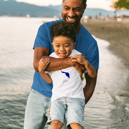 lifestyle image of Silver Lake Delaware Toddler T-shirt