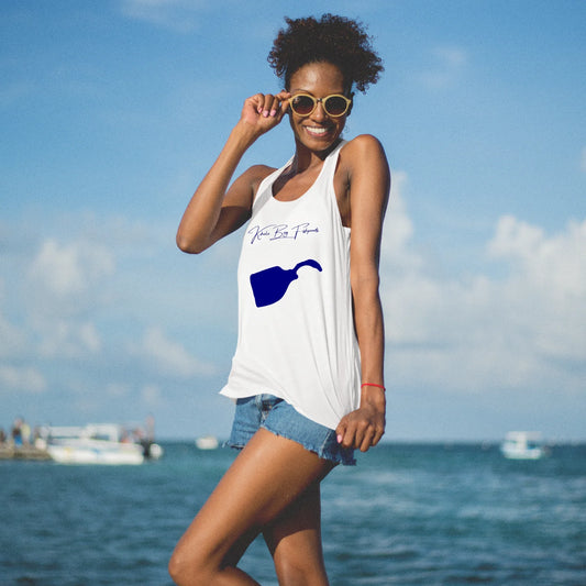 lifestyle image of Kiholo Bay Fishponds Hawaii Racerback-Tank