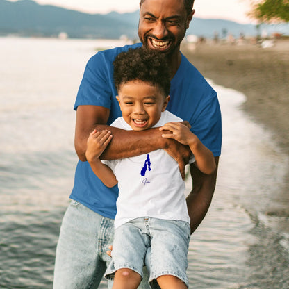 lifestyle image of Payette Lake Idaho Toddler T-shirt