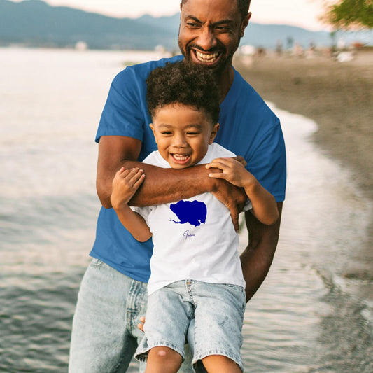 lifestyle image of Syracuse Lake Indiana Toddler T-shirt