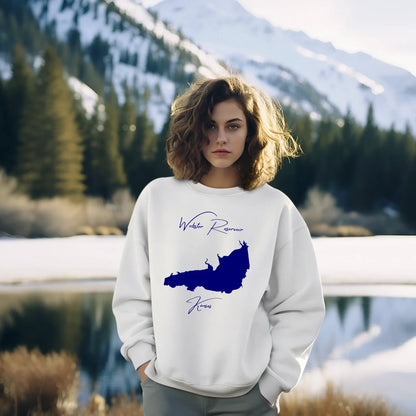 lifestyle image of Webster Reservoir Kansas Sweatshirt