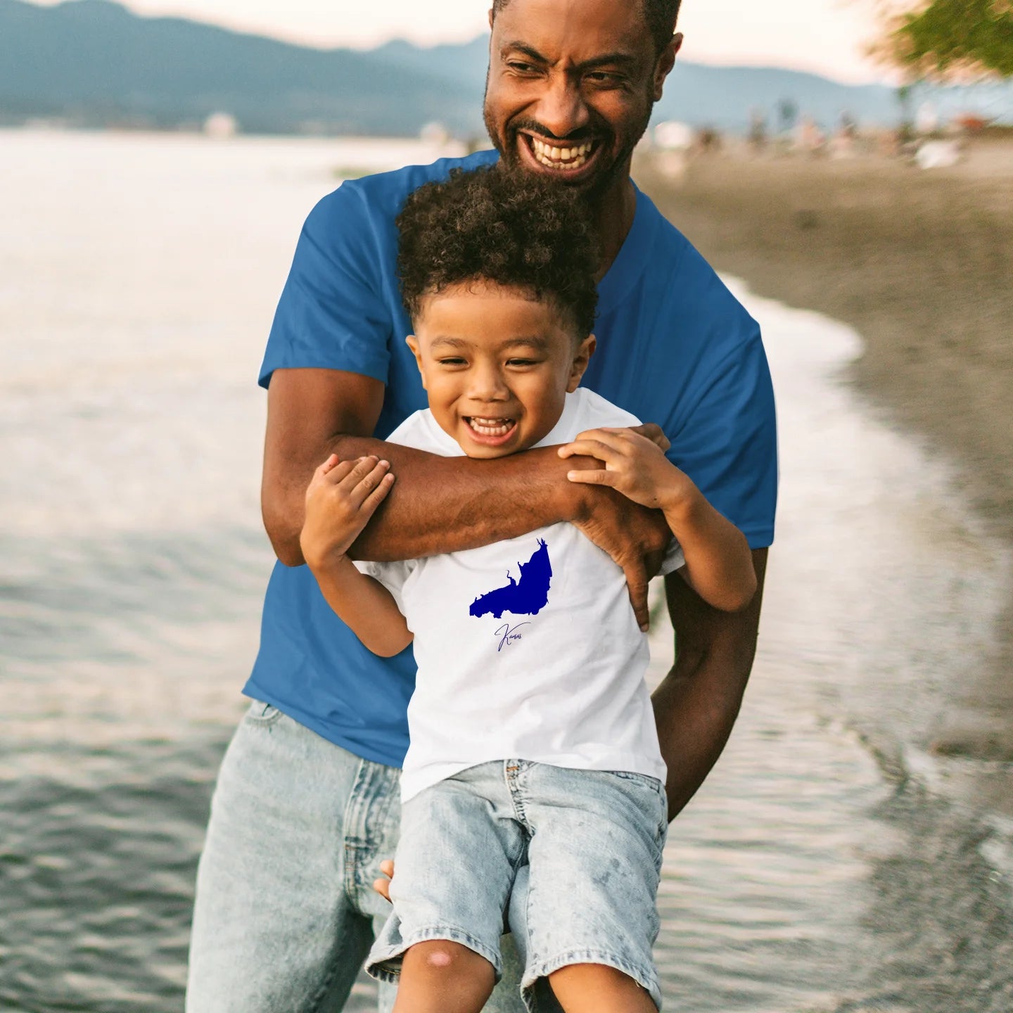 lifestyle image of Webster Reservoir Kansas Toddler T-shirt