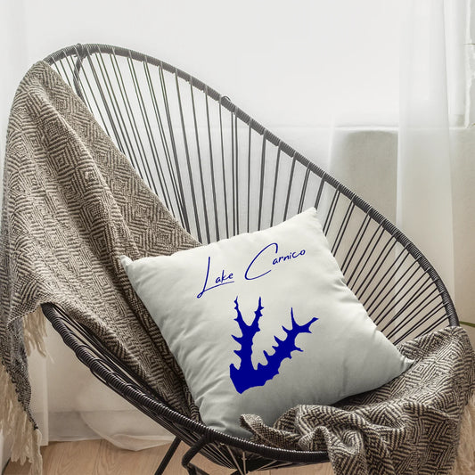 lifestyle image of Lake Carnico Kentucky Pillow