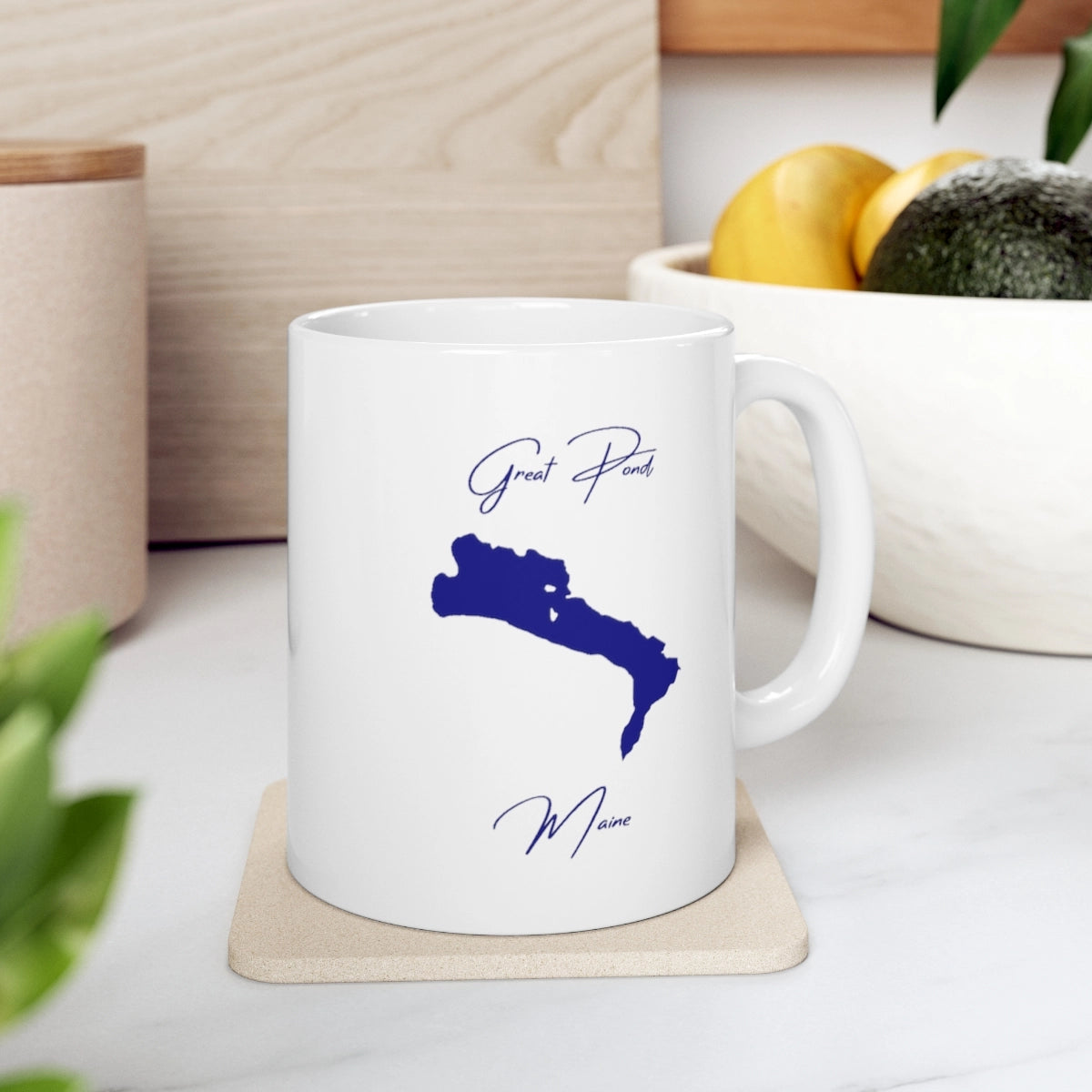 Maine  Great Pond  CanKoozie lifestyle view