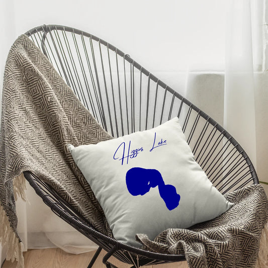 lifestyle image of Higgins Lake Michigan Pillow