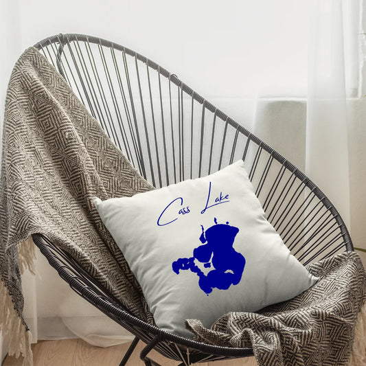 lifestyle image of Cass Lake Minnesota Pillow