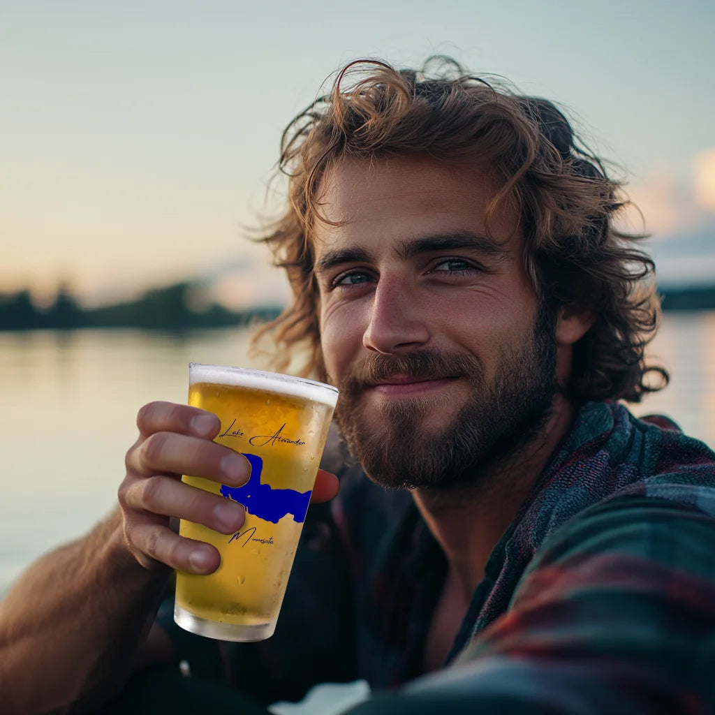 Minnesota Lake Alexander  CanKoozie lifestyle view