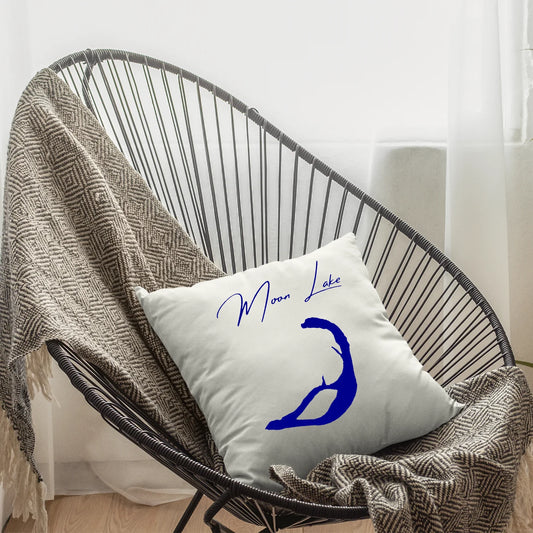 lifestyle image of Moon Lake Mississippi Pillow