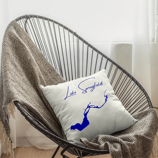 lifestyle image of Lake Springfield Missouri Pillow