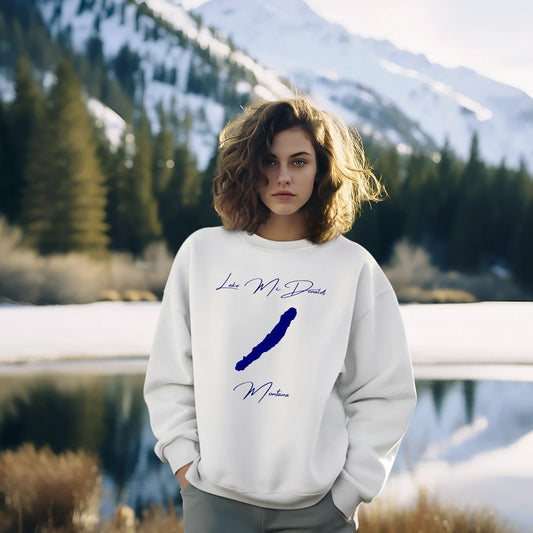 lifestyle image of Lake McDonald Montana Sweatshirt