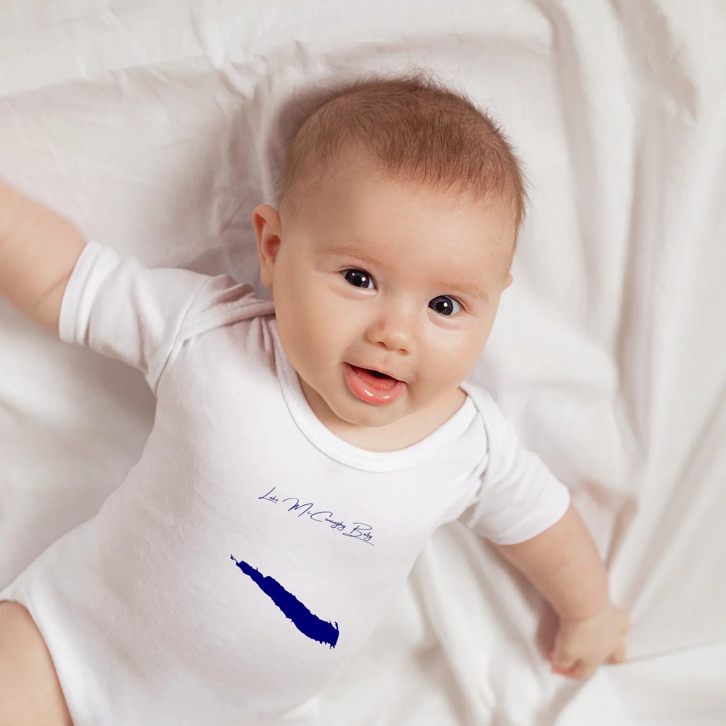 lifestyle image of Lake McConaughy Nebraska Onesie