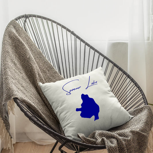 lifestyle image of Spooner Lake Nevada Pillow