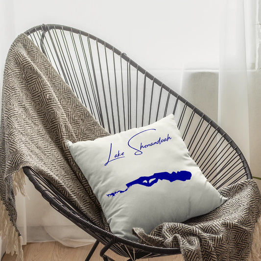 lifestyle image of Lake Shenandoah New Jersey Pillow