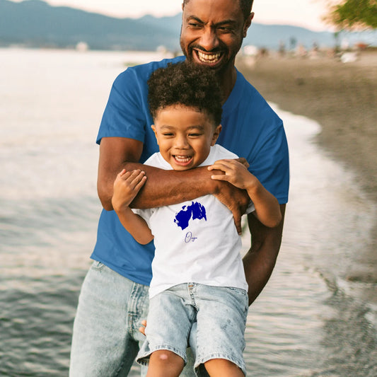 lifestyle image of Malheur Lake Oregon Toddler T-shirt