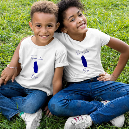 lifestyle image of Summer Lake Oregon Youth T-shirt