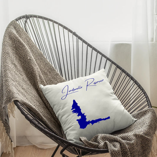 lifestyle image of Jordanelle Reservoir Utah Pillow