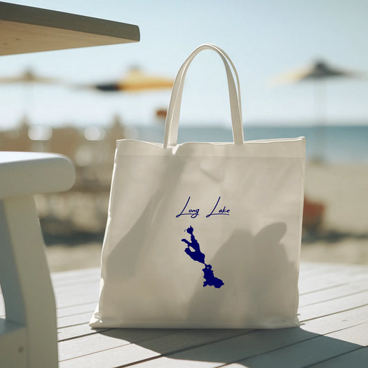 lifestyle image of Long Lake Washington Tote Bag