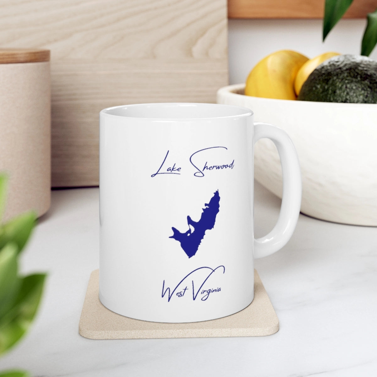 West Virginia  Lake Sherwood  CanKoozie lifestyle view