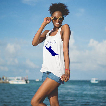 lifestyle image of Bear Lake Wyoming Racerback-Tank